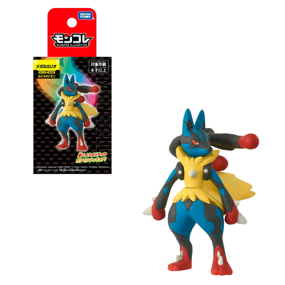 POKEMON MONCOLLE MEGA LUCARIO | TAKARA TOMY POKEMON MONCOLLE MEGA LUCARIO | TAKARA TOMY